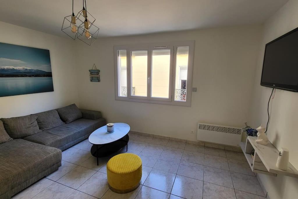 Appartement Chaleureux, Proche De La Gare Perpignan Eksteriør billede